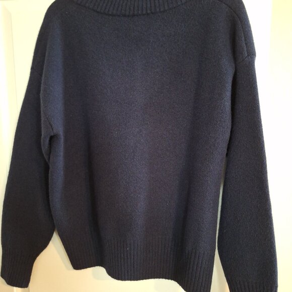 Zara Dark Purple Wool Sweater - Picture 3 of 3